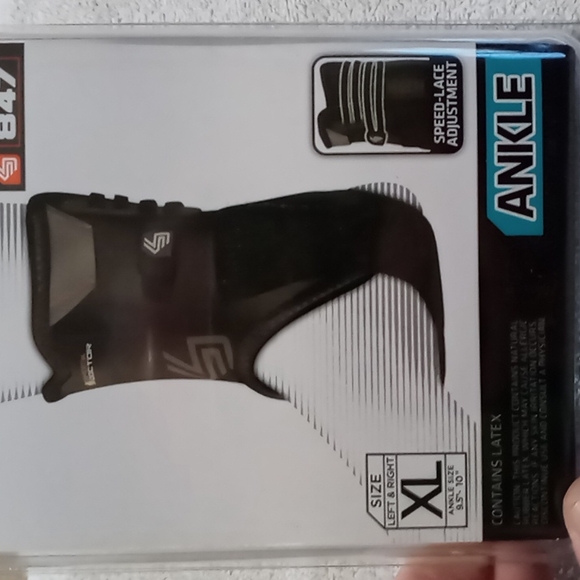 Ankle Brace BNWT Men's SZ XL w Adj Velcro Straps to Tighten Up - Picture 8 of 14